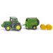 Trattore John Deere SIKU con rotopressa 1/72