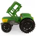 Trattore verde con rimorchio per cavalli 38cm - Wader
