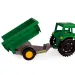 Trattore verde con rimorchio ribaltabile 38,5 cm - Wader