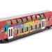 Treno passeggeri a due piani SIKU 1/87