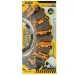 Truck Team: set di 6 mini veicoli da costruzione 1/64