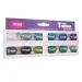 TyToo: Selezione di colori freddi set di glitter 12x2,5ml