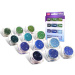 TyToo: Set di glitter in polvere colori freddi 12 x 2,5 ml
