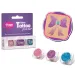 TyToo: Set di glitter rosa baby, turchese e malva 3x2,5ml