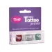 TyToo: Set di glitter rosso, argento e verde turchese chiaro 3x2,5ml