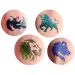 TyToo: Set di stencil per tatuaggi glitter animali selvatici, 22 pezzi