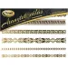 TyToo: Set di tatuaggi dorati bracciale e cavigliera 21x15cm