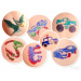 TyToo: kit per tatuaggi con glitter DinoDrive