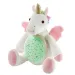 Unicorno di peluche con luce LED proiettore 25x27x19cm
