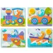 Veicoli puzzle gigante in legno - Melissa &amp; Doug