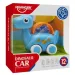 Veicolo per bambini con dinosauro blu 10,5 cm