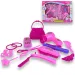 Vouge Girl: Set di bellezza da 12 pezzi con accessori da parrucchiere, telefono e orecchini