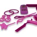 Vouge Girl: Set di bellezza da 12 pezzi con accessori da parrucchiere, telefono e orecchini