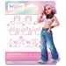 WOW Generation: Graffetta rosa con forme divertenti in diverse varianti