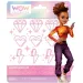 WOW Generation: Graffetta rosa con forme divertenti in diverse varianti