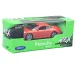 Welly: Porsche 911 (991) Carrera S modellino in metallo rosso scala 1/64