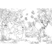 Winnie the Pooh 2 in 1 maxi puzzle da 24 pezzi e libro da colorare 70x50cm - Lisciani