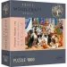 Wood Craft: Amicizia del cane puzzle in legno premium da 1000 pezzi - Trefl