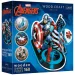 Wood Craft: Marvel - Capitan America 160 pezzi puzzle in legno premium - Trefl