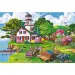 Wood Craft: Porto estivo puzzle in legno 500+1 pezzi - Trefl