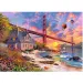 Wood Craft: Tramonto al Golden Gate puzzle in legno 1000 pezzi - Trefl
