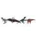 World Of Animals: Set di giochi di dinosauri, set da 4 pezzi