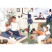 Yoga, Gatti, Caffè Pace mentale puzzle UFT da 1000 pezzi - Trefl