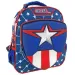 Zainetto per lasilo con motivo 3D di Capitan America 27x10x31cm