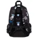 Zaino ergonomico St.Right Blue Gamer, zaino scolastico BP26 39x27x17cm