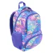Zaino ergonomico monoscomparto St.Right Pastel Snake, dimensioni 38x26,5x16 cm.