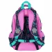 Zaino scolastico MLF Kitty Party con stampa di gattini, 4 scomparti, BPL58 40x29x19 cm immagine 2