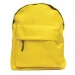 Zaino scolastico Omega giallo limone 42x32x16cm