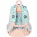 Zaino scolastico St.Right Charming Cats con gatti, modello BP26, 39x27x17 cm