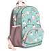 Zaino scolastico St.Right Charming Cats con gatti, modello BP70, 32x22x11,5 cm