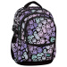 Zaino scolastico St.Right Crazy Faces a quattro scomparti, modello BP01, 43x32x20 cm