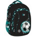 Zaino scolastico St.Right Neon Football, modello BP04, 43x32x20 cm