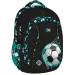 Zaino scolastico St.Right Neon Football, modello BP04, 43x32x20 cm