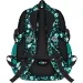 Zaino scolastico St.Right Neon Football, modello BP04, 43x32x20 cm
