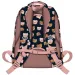 Zaino scolastico St.Right Teddy Bear con orsetto, modello BP58, 40x28x18 cm