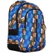 Zaino scolastico Street Glide blu, zaino 31x16x45 cm