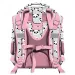 Zaino scolastico a due scomparti St.Right Grey Panda, 39x29x17cm