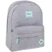 Zaino scolastico a due scomparti Starpak, grigio argento