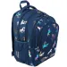 Zaino scolastico a quattro scomparti St.Right Holo Unicorns 43x32x21cm