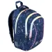 Zaino scolastico a tre scomparti St.Right Dream unicorno, 39x27x17cm