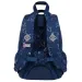 Zaino scolastico a tre scomparti St.Right Dream unicorno, 39x27x17cm