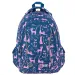Zaino scolastico a tre scomparti St.Right Lazy Cats, 39x27x17cm