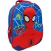 Zaino scolastico arrotondato 3D Amazing Spider-Man, 26x10x32 cm