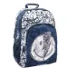 Zaino scolastico arrotondato Smiley Thunder, 33x16x45cm