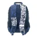 Zaino scolastico arrotondato Smiley Thunder, 33x16x45cm