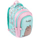 Zaino scolastico con gattino Pusheen Mint, 40 cm